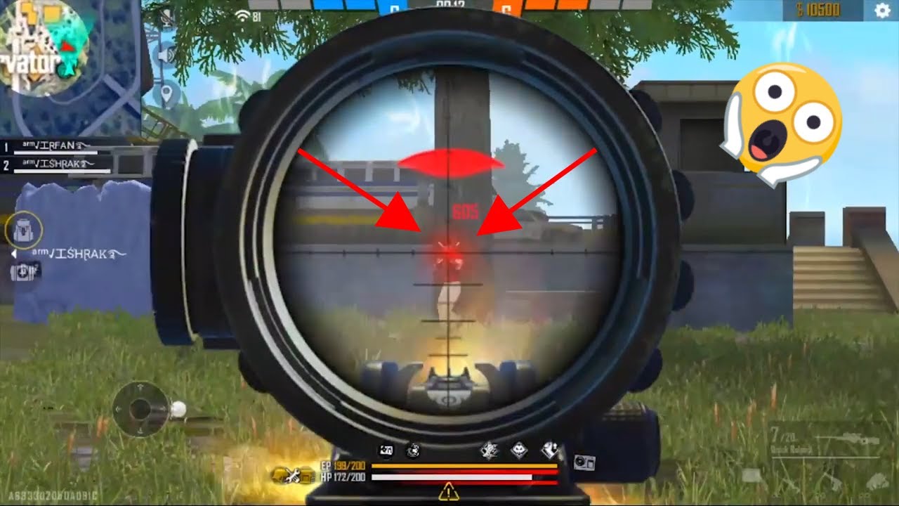 Free Fire Aimbot Gameplay  YouTube