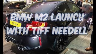 BMW M2  hosted by Tiff Needell (Before it was put through a hedge)