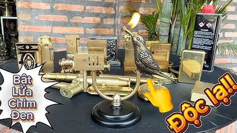 Bật lửa độc lạ _ Bật lửa xăng đá _ Bật lửa cổ. Trưa 2/1 #đồcổcầnthơ #batluadocla #batluaco