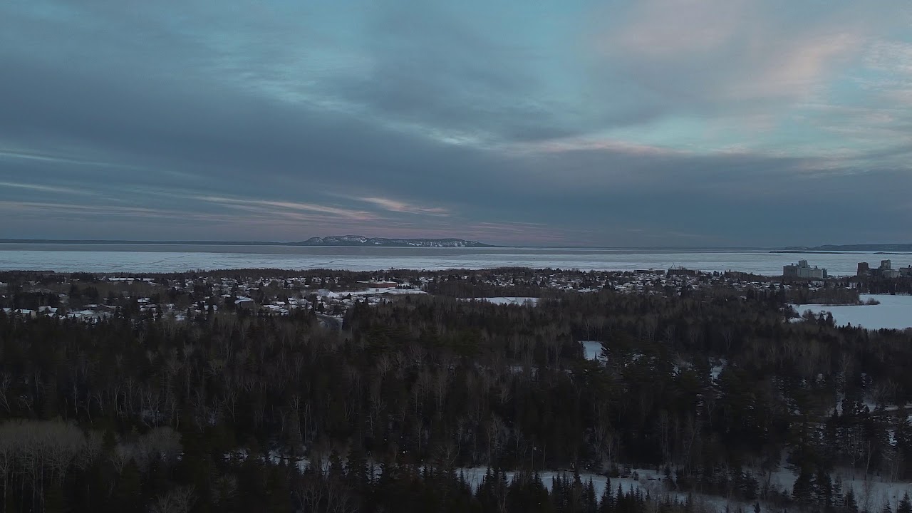 Winter In Thunder Bay - Drone HD - DJI Mavic Mini