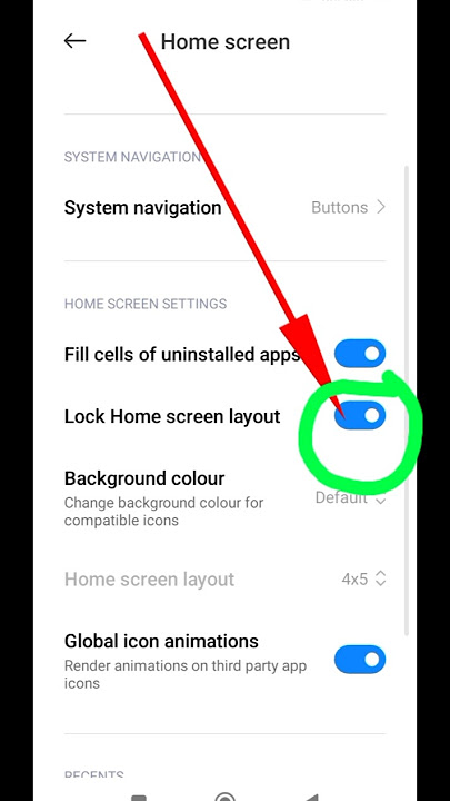 Lock Home Screen Layout Kaise Kare | Lock Home Screen Layout locked Enable #shorts #youtube