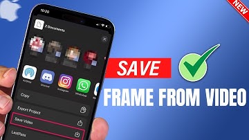 How to Save Frame from Video on iPhone [2025 Update]