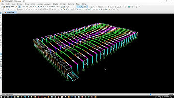 how to design steel structure with sap2000 v16