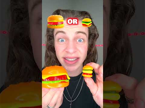 كبير أم صغير تحدي العلكة