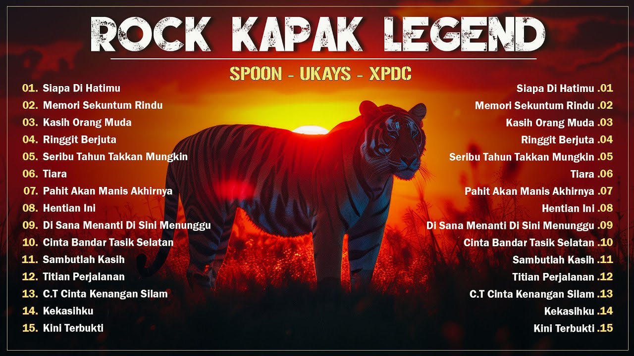 Slow Rock Malaysia 80an 90an Terbaik 🐅 Koleksi Rock Kapak Menusuk Kalbu