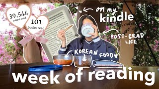what i REALISTICALLY read in a week on my kindle paperwhite 🎀
