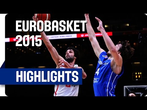 Serbia v Czech Republic - Quarter Final - Game Highlights - EuroBasket 2015