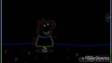 peppa pig intro real in reversed & color edge