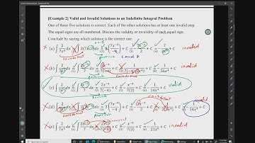 Video for Homework H71: Rewrite the Integrand First!