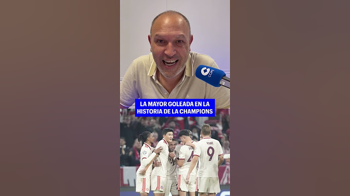 EL BAYERN DE MUNICH HIZO LA MAYOR GOLEADA DE LA HISTORIA DE LA CHAMPIONS LEAGUE