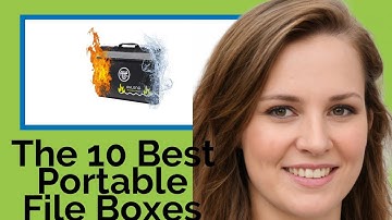 👉 The 10 Best Portable File Boxes 2020  (Review Guide)