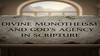 Divine Monotheism and God’s Agency in Scripture