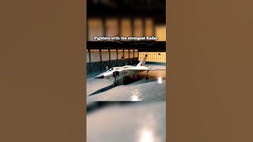 Fighters with the strongest radar #aviation #avgeek