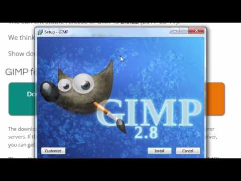 Kako instalirati Gimp - besplatan program za obradu slika zamena za Photoshop