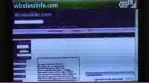Windows Mobile 6.1 Video Preview