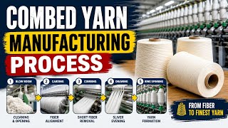 Combed Yarn Manufacturing Process 