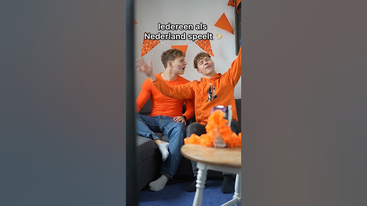 Nederland tijdens het EK ⚽️🌷 Wat voor sport doe jij? 🇳🇱