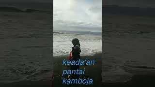 suasana pantai kamboja pelabuhan ratu #dangdut #cover #dj