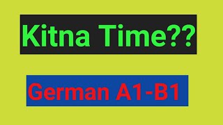 B1 Level GERMAN| Kitna time lagta h B1 Learn karne me| A1-B1 level German language| ADITYA Sharma screenshot 5