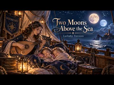 Two Moons Above the Sea | Fantasy Lullaby with Lute & Female Vocals