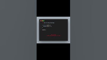 Spot the Bug challenge 🙌 || #reallearning #bugchallenge #programminglanguage