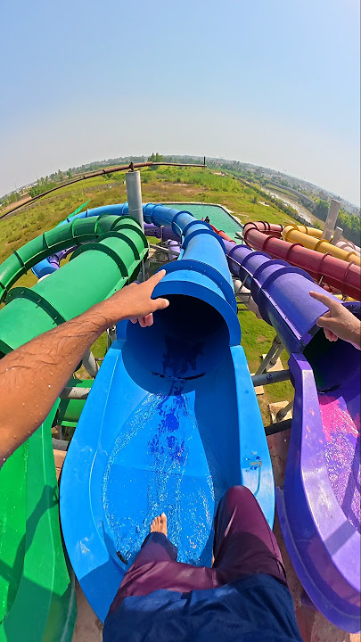 bella ciao worlds fastest giant waterslide ever