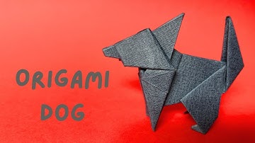Easy Origami Dog Step By Step Tutorial | How to Make a Paper Dog | InnoVatioNizer