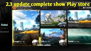 how to pubg 2.3 update not showing in play store | pubg mobile update problem solve play store
