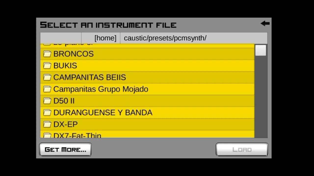 Tutorial de como samplear la app caustic 3 y mover los samples YouTube