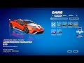 Fortnite Lamborghini Huracan STO (Rocket Racing) Full Showcase