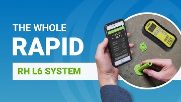 Concrete Moisture Testing the Correct Way - Rapid RH L6 System
