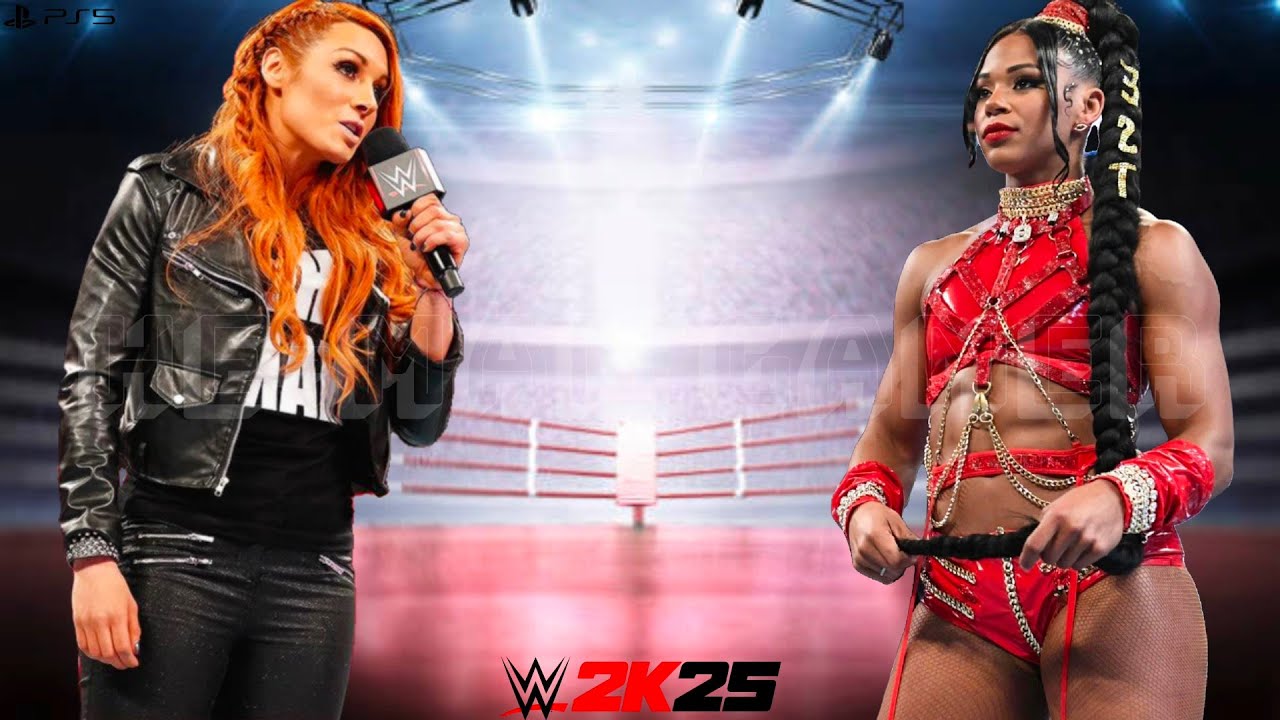 WWE 2K25 - Bianca Belair vs Becky Lynch | Iron Man Match Match at Main Event