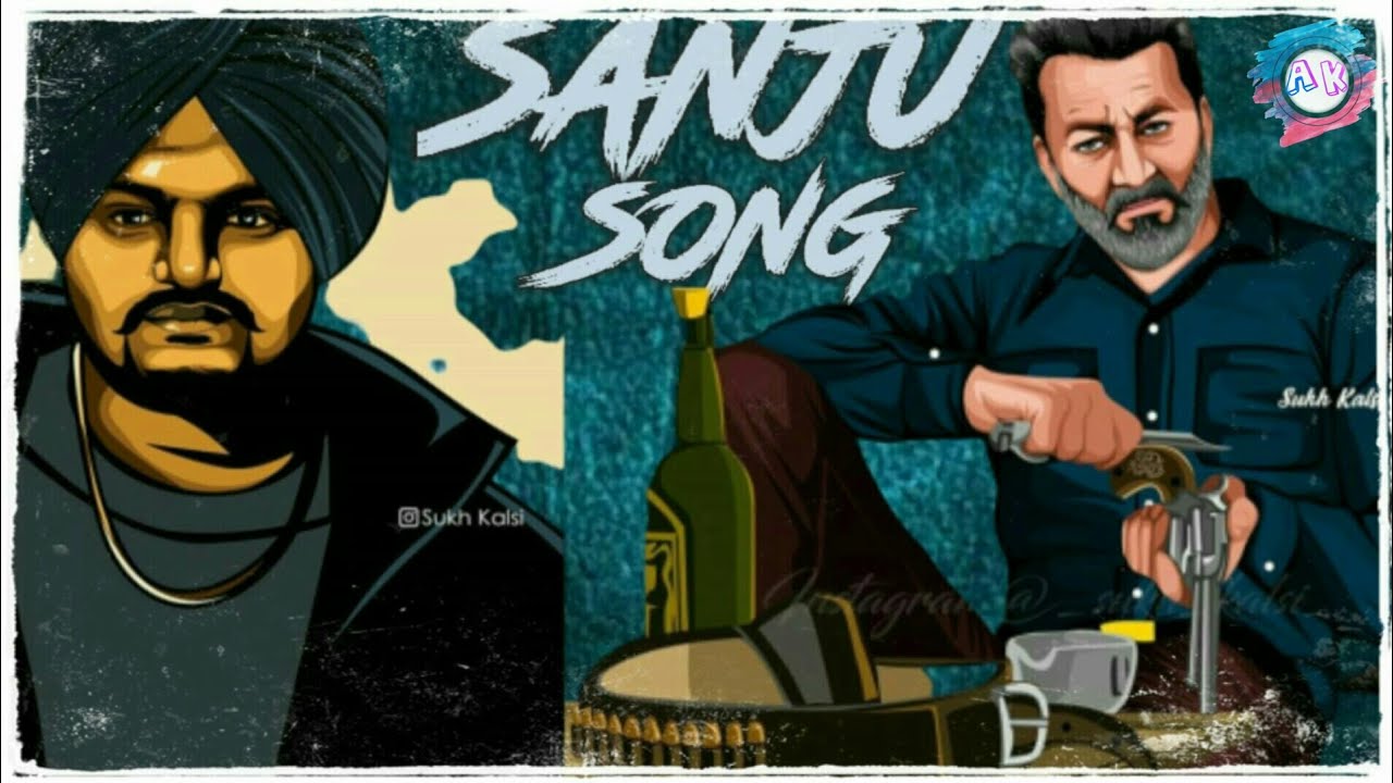 Sidhu Moosewala Sanju song Jatt utte case jehra Sanjay dutt te