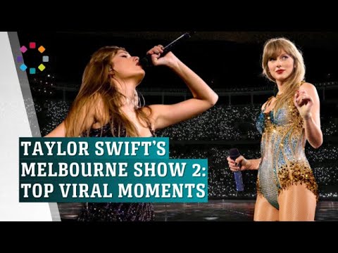 Top moments from Swift's second Eras Melbourne concert