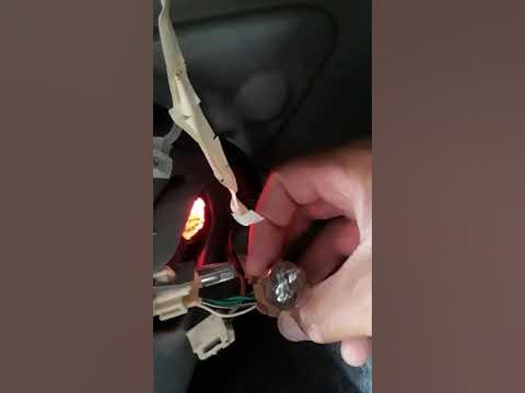 How to change 2013 Toyota Corolla brake light bulb - YouTube