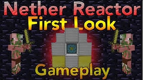 How To Activate The Nether Reactor Core in Mcpe