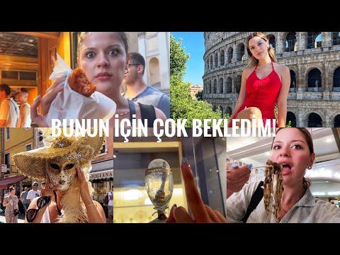 BUNU DA MI GÖRECEKTİK? İTALYA'DA DOPDOLU 3 GÜN | ROMA, FLORANSA, VENEDİK #MELYLOG