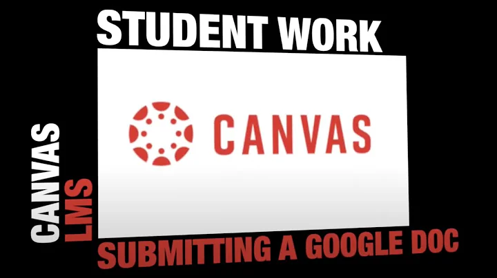 Submitting a Google Doc in Canvas