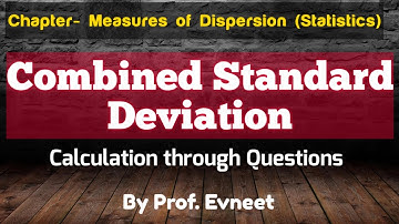 Combined Standard Deviation | combined standard deviation statistics