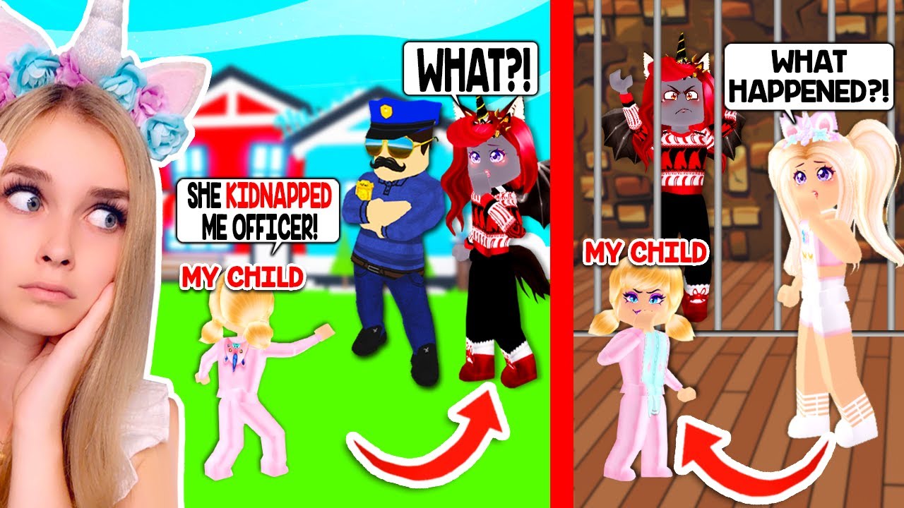 My Child Got My Best Friend Arrested And Sent To Prison In Adopt Me Roblox Youtube - roblox videos youtube for kids i am sanna