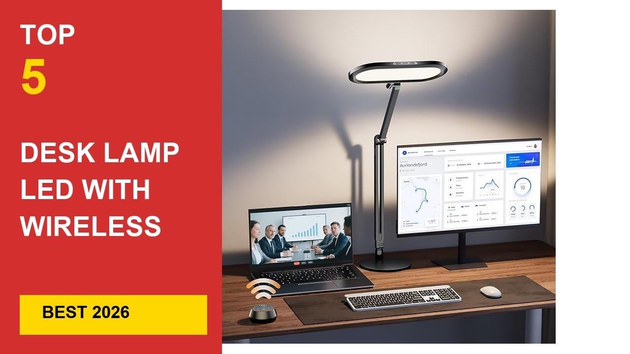 Best Desk Lamp Led With Wireless Charger In 2026 Expert Reviews In 