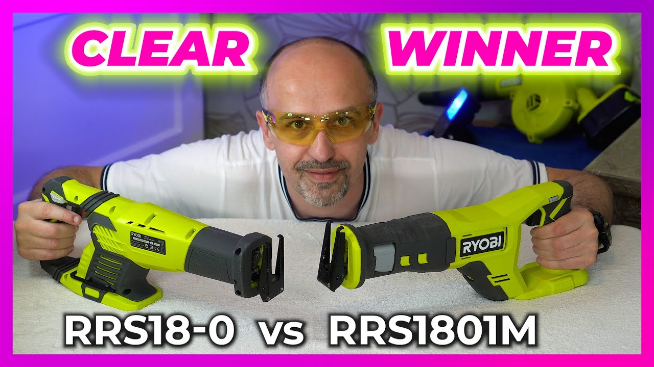 RYOBI RRS18-0 JIGSAW: Presentation and Test 