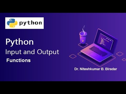 Input & Output Functions in Python in Hindi | Input & Output Statements ...