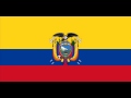 Himno Nacional del Ecuador (versión instrumental oficial)