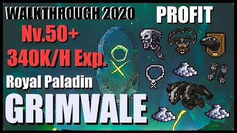 TIBIA ~ Werebadgers HUNT // GRIMVALE [340K/H Exp.] +50% Exp ~ 2020