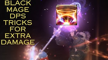 FFXIV - 7.2 Black Mage Rotation tips for more damage