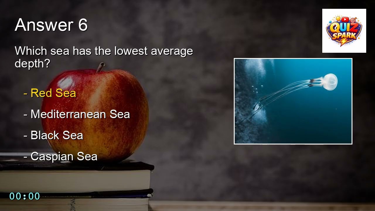 Deepest Seas & Trenches