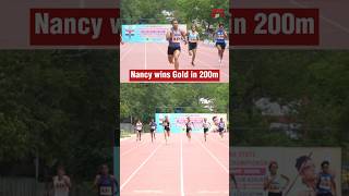 Nancy Wins 200m Gold In 2377s  Haryana State Athletics Chdanionship