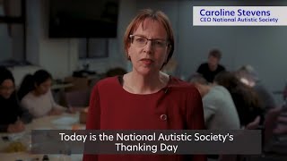 Caroline Stevens, Chief Executive, message on Thanking Day | National Autistic Society