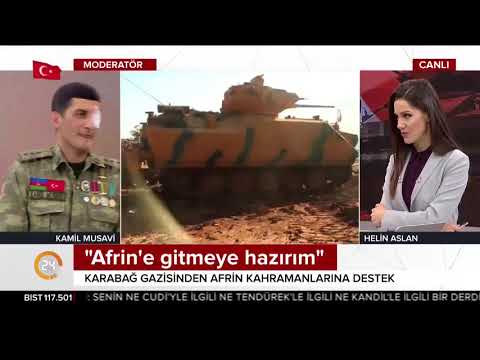 Azərbaycanın qəhrəman oğlu Kamil Musəvi Türkiyənin 24 kanalında